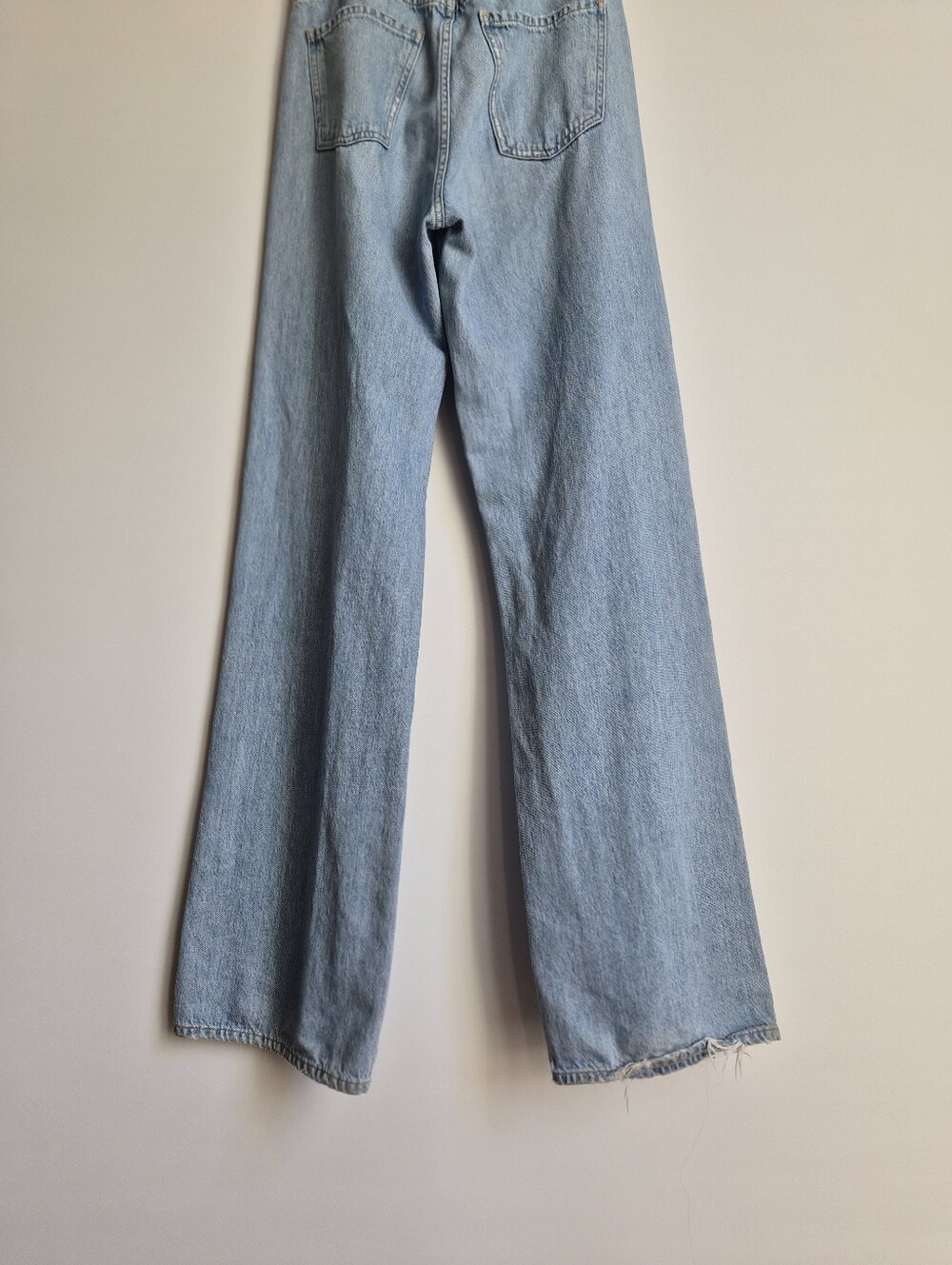 Citizens of Humanity Annina Tularosa 24 90s Minimalist Blue Wide Leg Button Fly - Picture 9 of 16